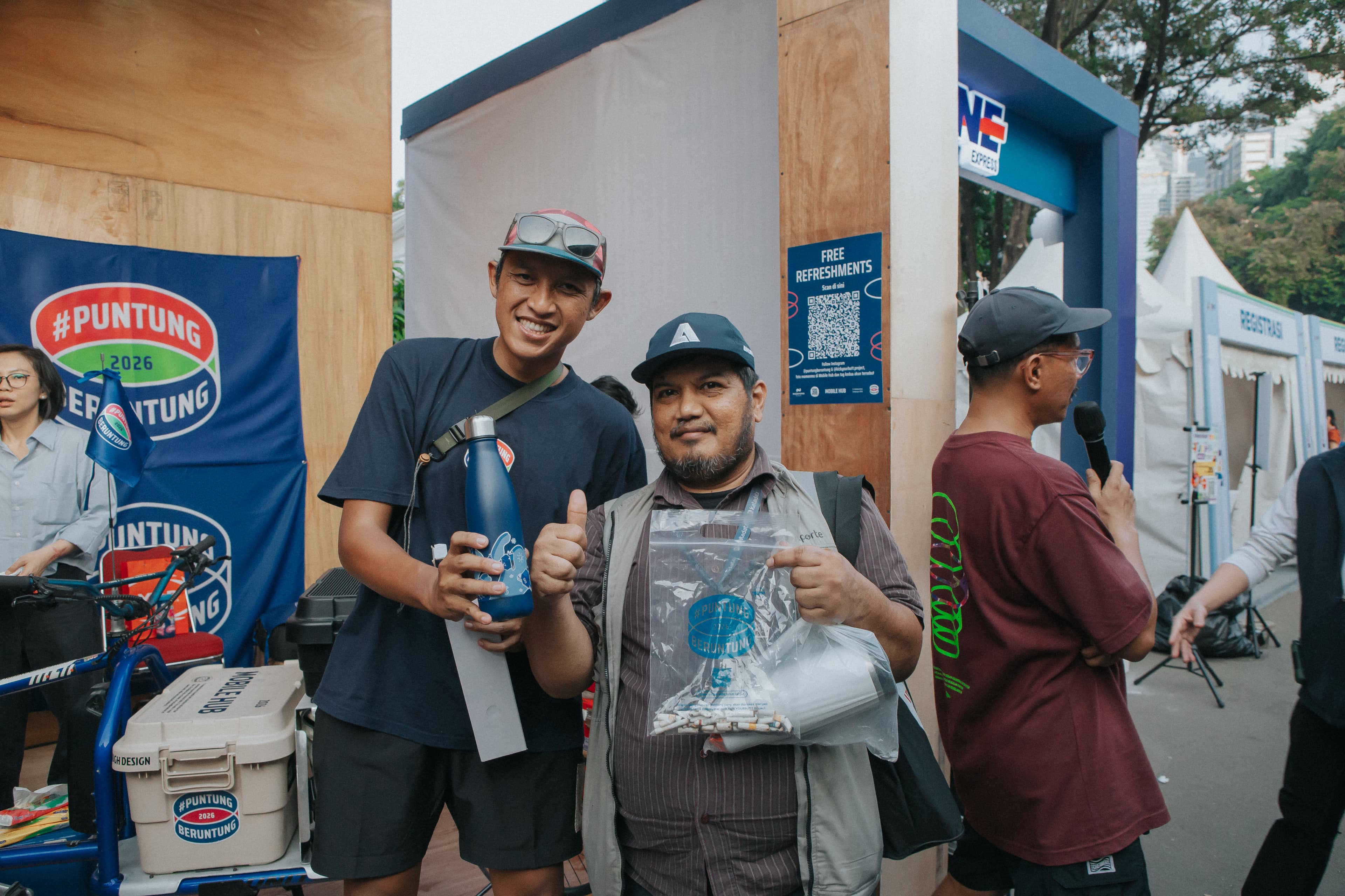 Informasi lokasi Puntung Beruntung
