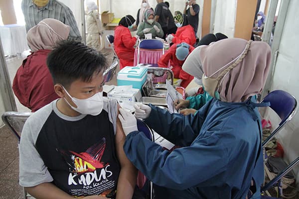 Sukseskan Program Pemerintah, Nojorono Kembali Gelar Vaksinasi